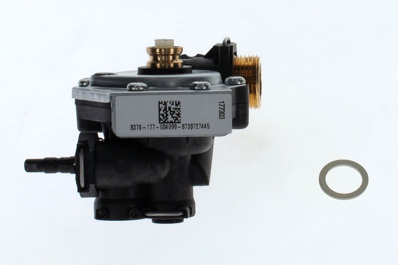 Wasserarmatur (schwarz) (Oval-Membran) - 8 738 728 066