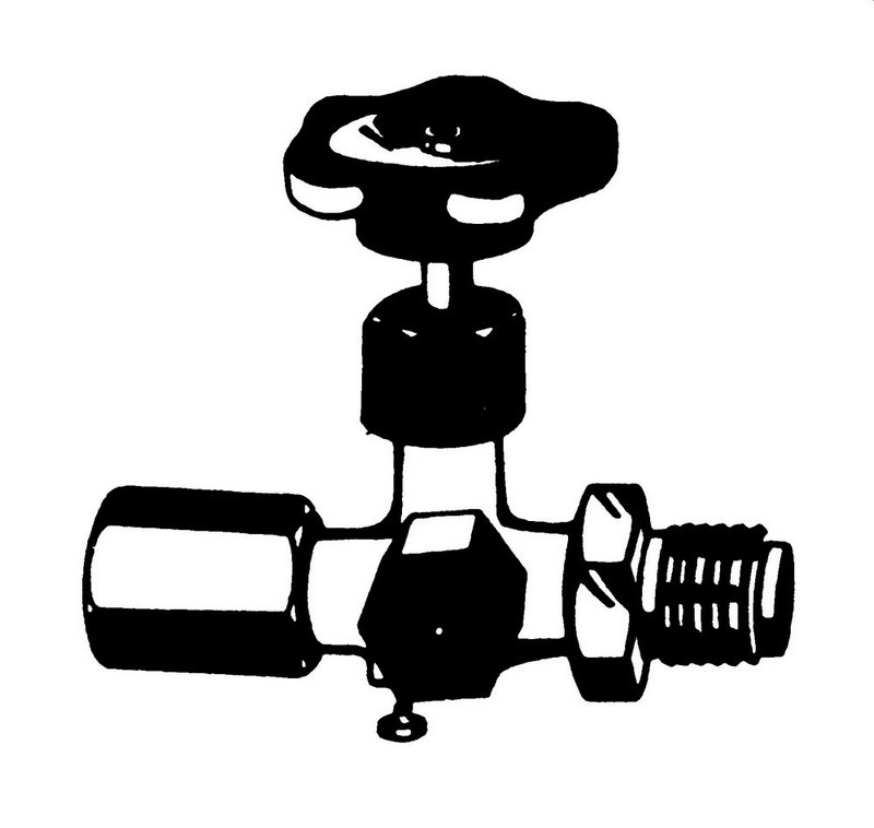 Manometr-Vent MS 1/2"m napínání-zkušební - 8 150 460 0