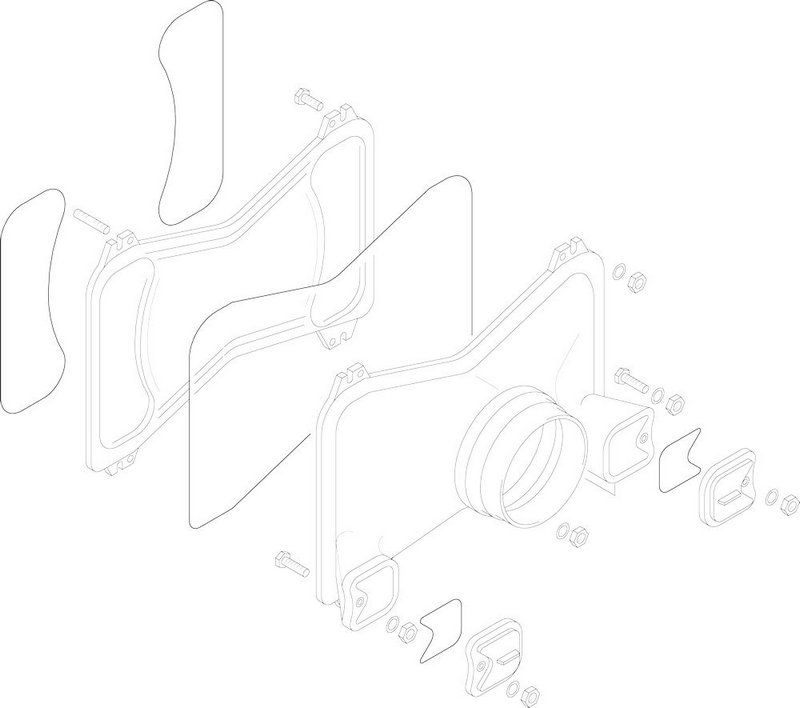 Abgassammler GE515/TG51 Everp - 8 738 810 212