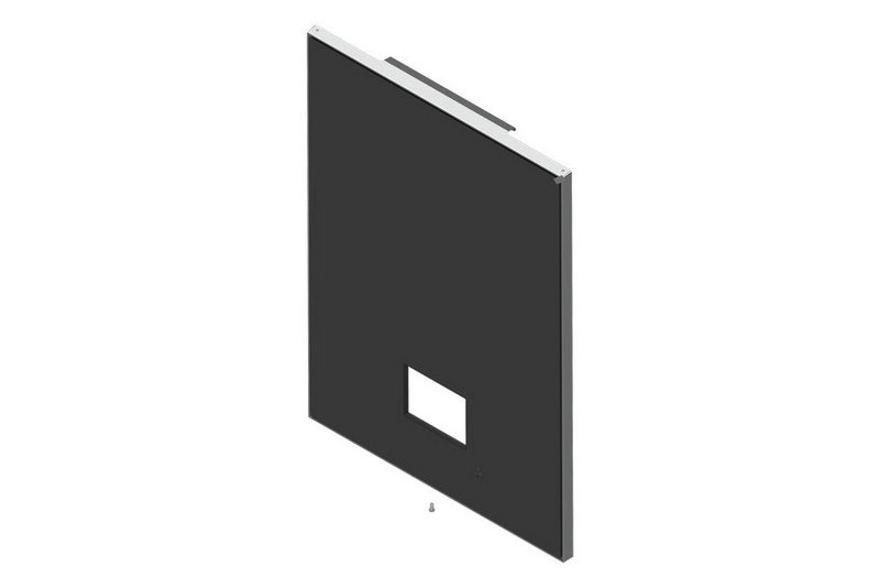 Frontabdeckung Buderus (schwarz) - 8 738 739 059