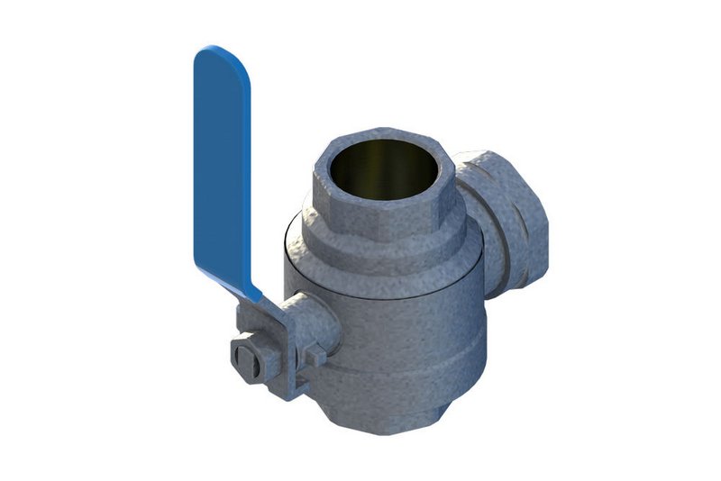 Filterkugelhahn + Magnet DN25 (Mesh=0.4) - 8 738 740 577