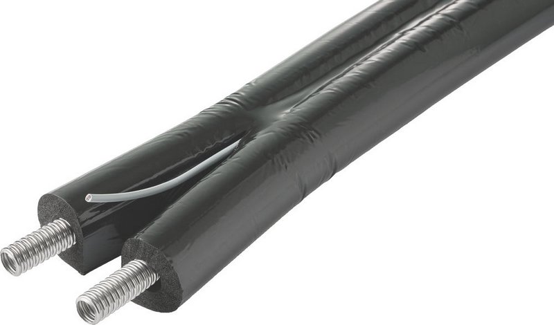 aeroline INOX Split Doppelrohr DN16-15m